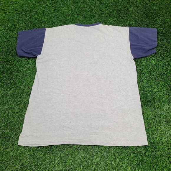 Vintage 80s Michigan Wolverines Shirt XL/2XL 25x31 Arch Gray - Picture 2 of 11